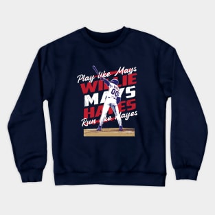 Willie Mays Hayes tee Crewneck Sweatshirt